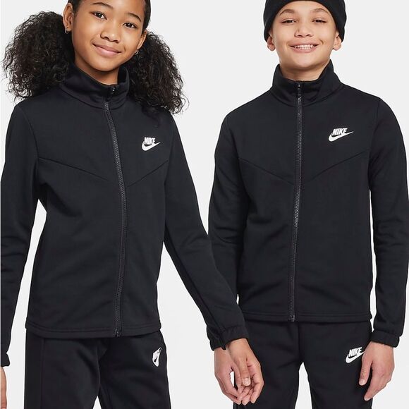 Nike Sportswear Big Kids' 2Pc Tracksuit black hoodie size M NWT in packaging‎ - Picture 2 of 9